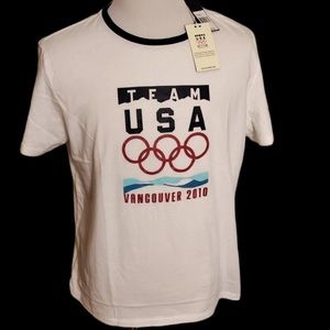 2010 RALPH LAUREN USA olympic Team Vancouver Polo T Shirt